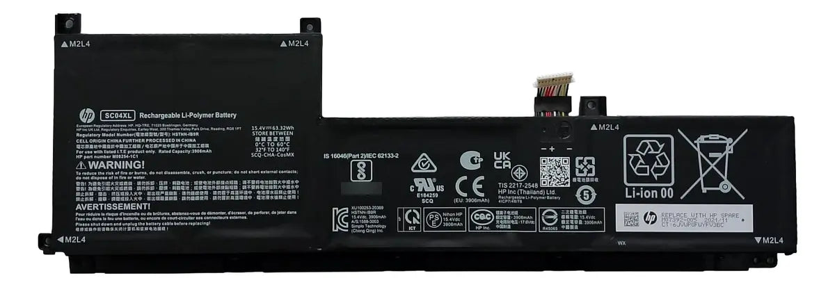 BATERIA ORIGINAL SC04XL HP ENVY 14-eb HSTNN-IB9R M07392-005 M08254-1C1 Series