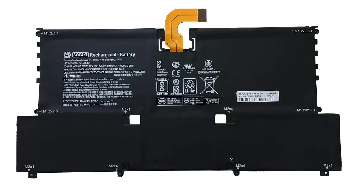 BATERIA ORIGINAL SO04XL HP Spectre 13 13-V015TU 13-V014TU 13-V000 HSTNN-IB7J