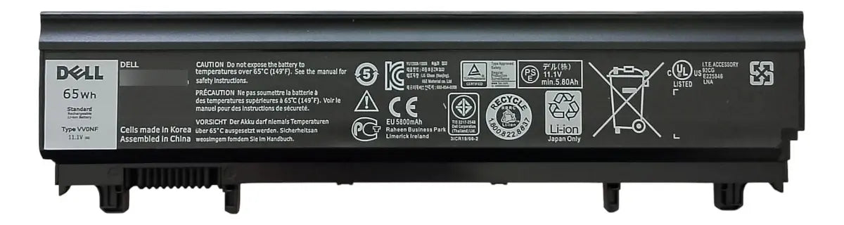BATERIA ORIGINAL VV0NF Dell Latitude E5440 E5540 M7T5F FT6D9 7W6K0