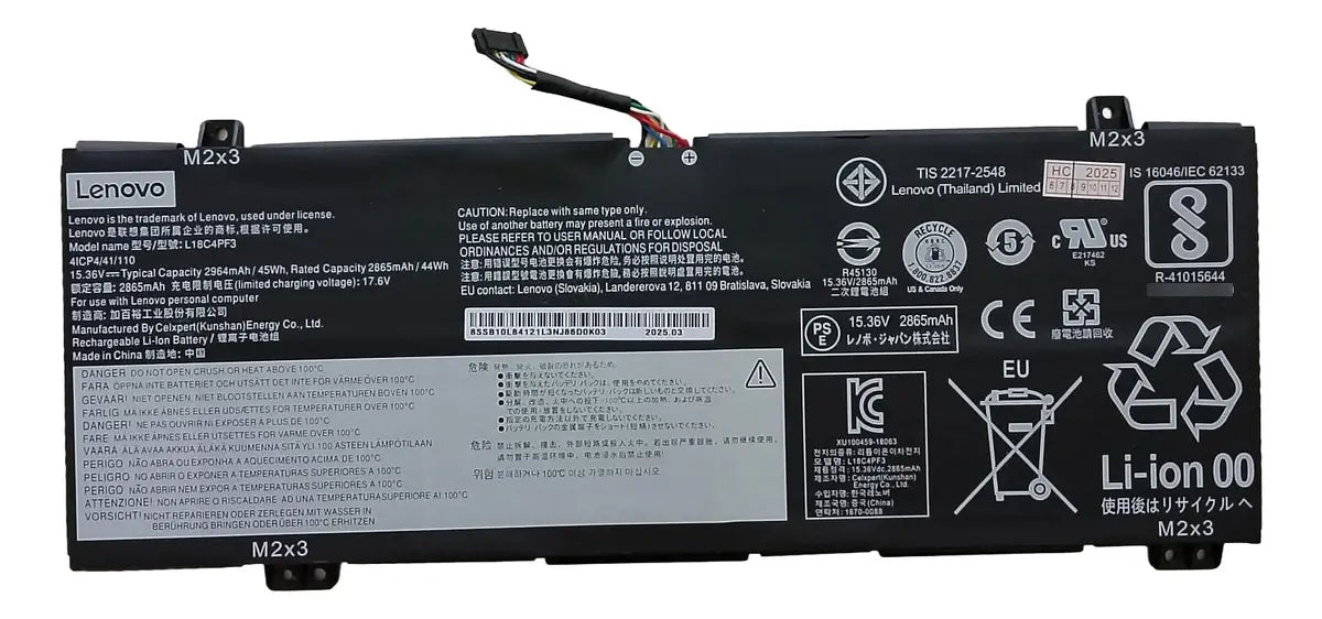 BATERIA ORIGINAL L18C4PF3 Lenovo Ideapad Flex-14API 14IWL