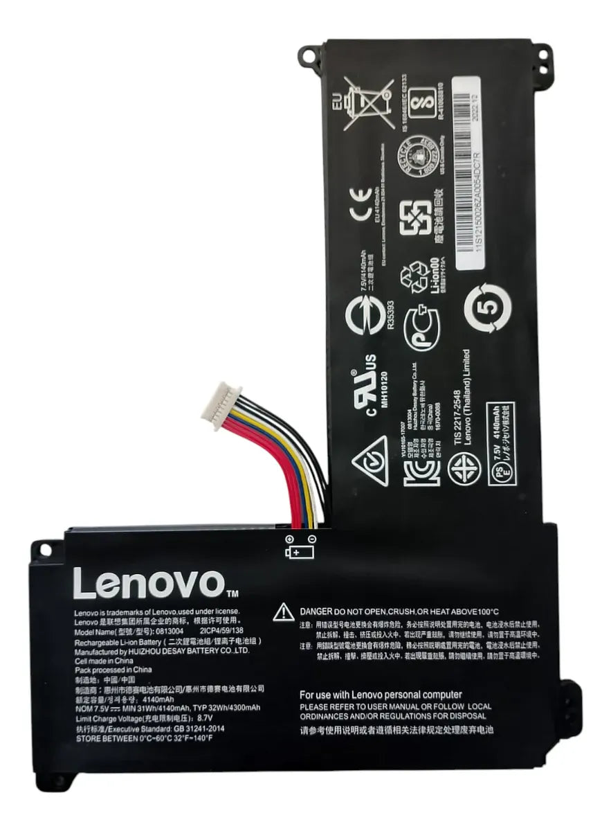 BATERIA ORIGINAL 0813004 LENOVO IDEAPAD 110S-11IBR SERIES NE116BW2 