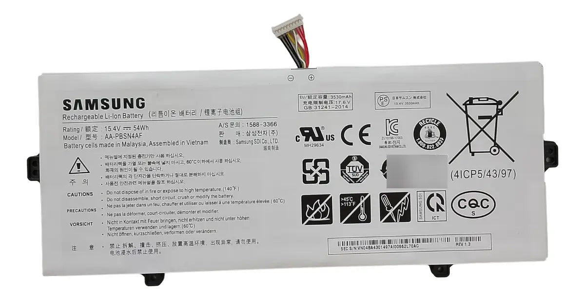 BATERIA ORIGINAL AA-PBSN4AF Samsung NP930SBE NT930SBE NP730QCJ NP730QCJ-K01US
