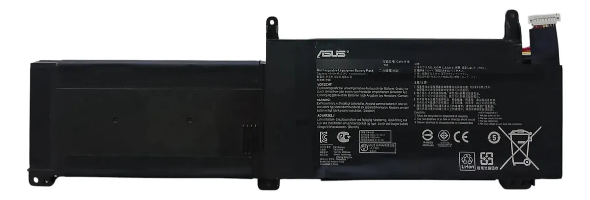 BATERIA ORIGINAL C41N1716 Asus ROG Strix GL703GM GL703GS S7BS S7BS8750