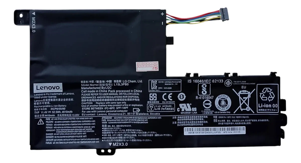 BATERIA ORIGINAL L15L3PB0 LENOVO FLEX 5 1570 IDEAPAD 320S-15ABR 520S-14IKB