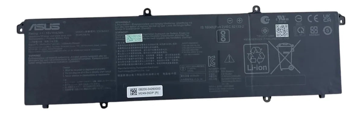 BATERIA ORIGINAL C31N2201 Asus Vivobook X1605EA X1605ZA E1504FA S1605VA