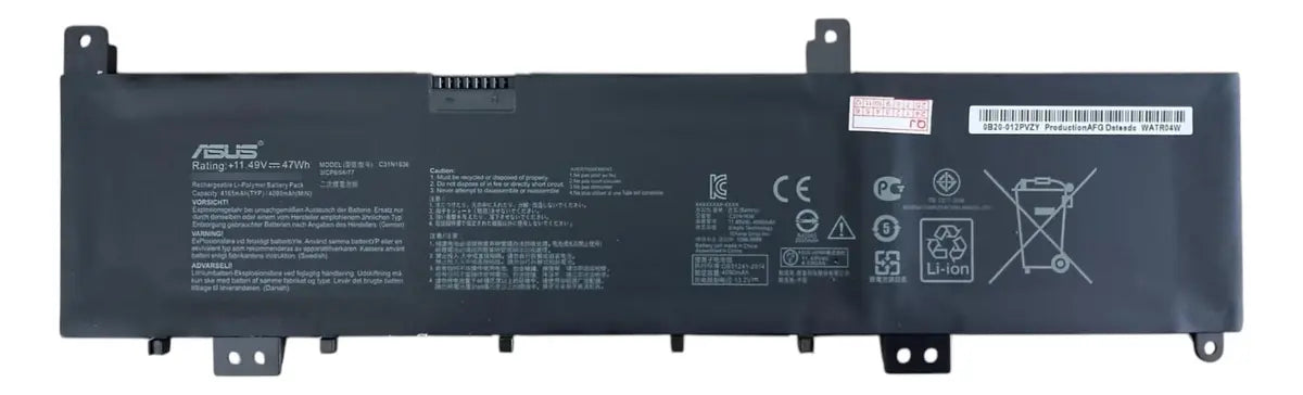BATERIA ORIGINAL C31N1636 Asus VivoBook Pro 15 N580VN NX580VD7700 X580VD