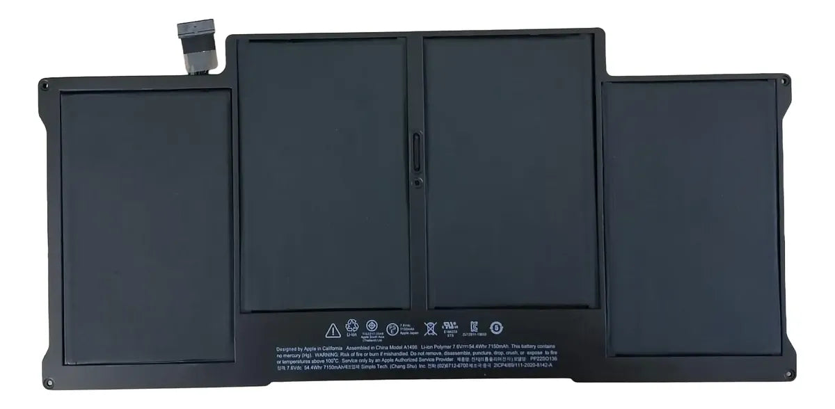 BATERIA ORIGINAL A1496 Apple MacBook Air 13''A1405 A1369 2014 2015 2017