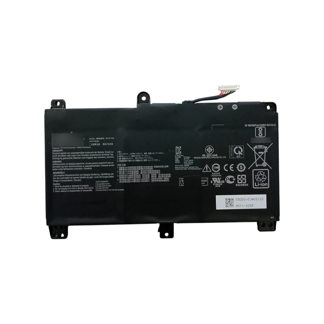Bateria Original B31n1726 Asus Tuf Gaming Fx505dt Fx505dv Fx Negro