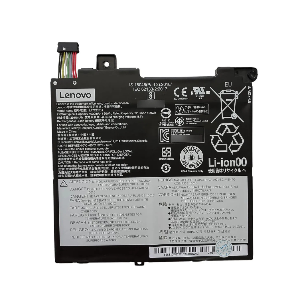 Bateria Original L17c2pb1 Lenovo V330-14ikb V330-14arr L17c