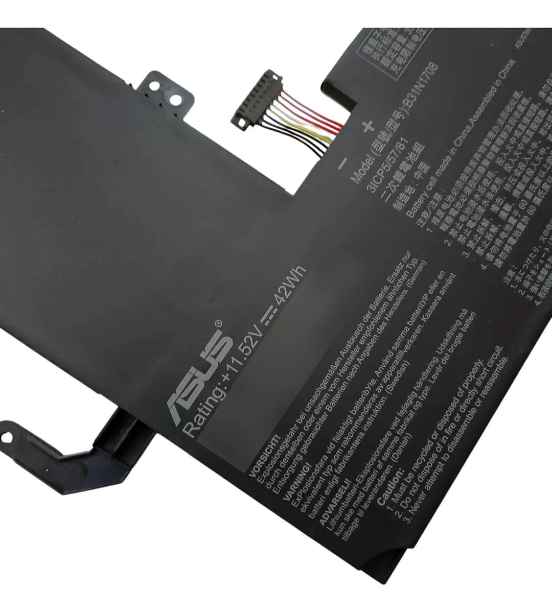 BATERIA ORIGINAL B31N1708 ASUS VIVOBOOK FLIP 15 TP510 TP510UA TP510UF TP510UQ
