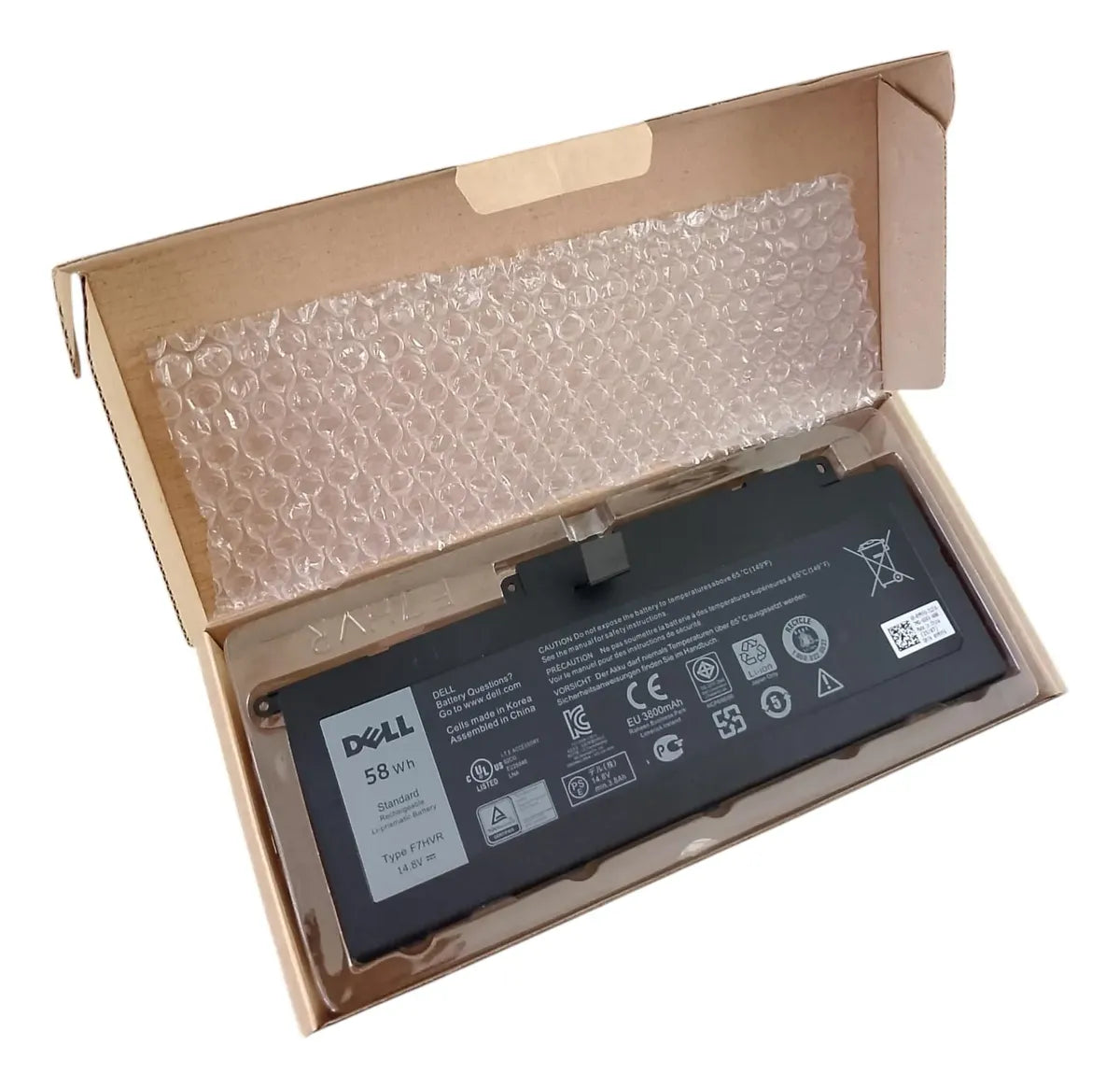 BATERIA ORIGINAL F7HVR Dell Inspiron 15 7537 17 7737 062VNH