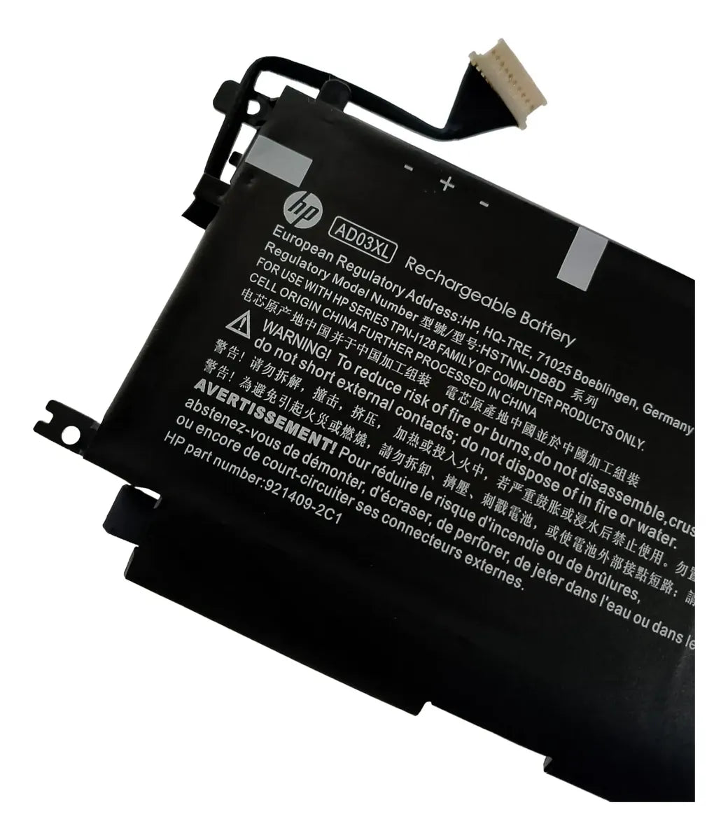 BATERIA ORIGINAL AD03XL HP Envy 13-AD Series HSTNN-DB8D 921409-2C1 921439-855
