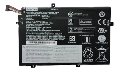 BATERIA ORIGINAL L17L3P52 LENOVO THINKPAD L480 L580 SB10K97610 01AV463 L17C3P52
