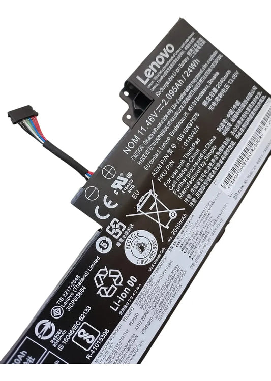 BATERIA ORIGINAL 01AV421 Lenovo ThinkPad T470 T480 A475 A485