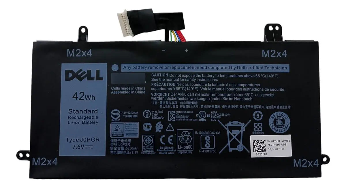 BATERIA ORIGINAL J0PGR Dell Latitude 12 5285 5290 2 en 1 05JT8G T17G