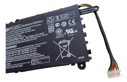 BATERIA ORIGINAL PL02XL HP Pavilion 11-n x360 11-n010dx 751875-001 751681-421