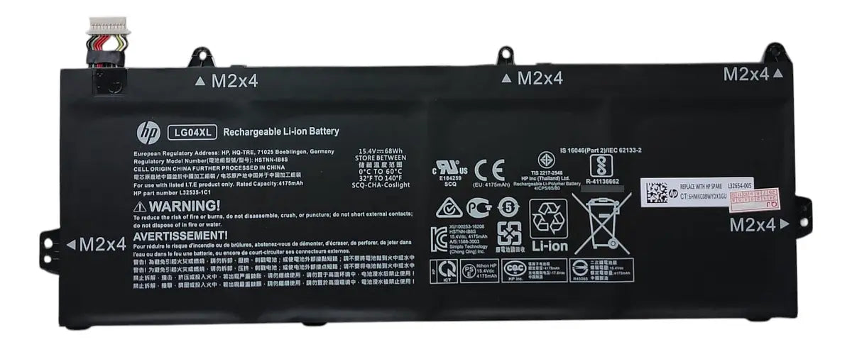 BATERIA ORIGINAL LG04XL HP Pavilion 15-CS0054 L32535-1C1 L32654-005