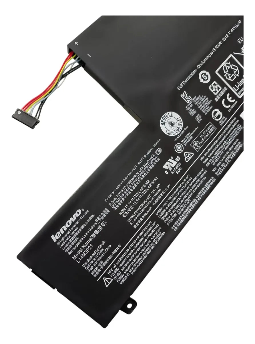 BATERIA ORIGINAL L14M3P21 LENOVO IDEAPAD 510S 510S-13IKB 510S-14ISK