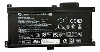 BATERIA ORIGINAL WA03XL HP Pavilion X360 15-BR036TX HSTNN-LB7T 916812-855