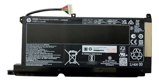 BATERIA ORIGINAL PG03XL HP PAVILLION GAMING 15-DK L48430-AC1 L48495-005 52.5 WH