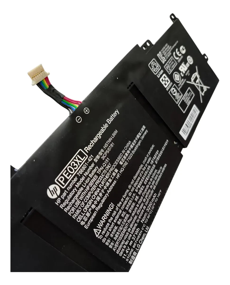 BATERIA ORIGINAL PE03XL HP Chromebook 11 G4 Serie G3 767068-005