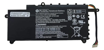 BATERIA ORIGINAL PL02XL HP Pavilion 11-n x360 11-n010dx 751875-001 751681-421