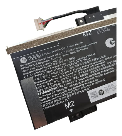 BATERIA ORIGINAL PC03XL HP Pavilion x360 14 15 TPN-DB0E M24648-005 HSTNN-OB1W