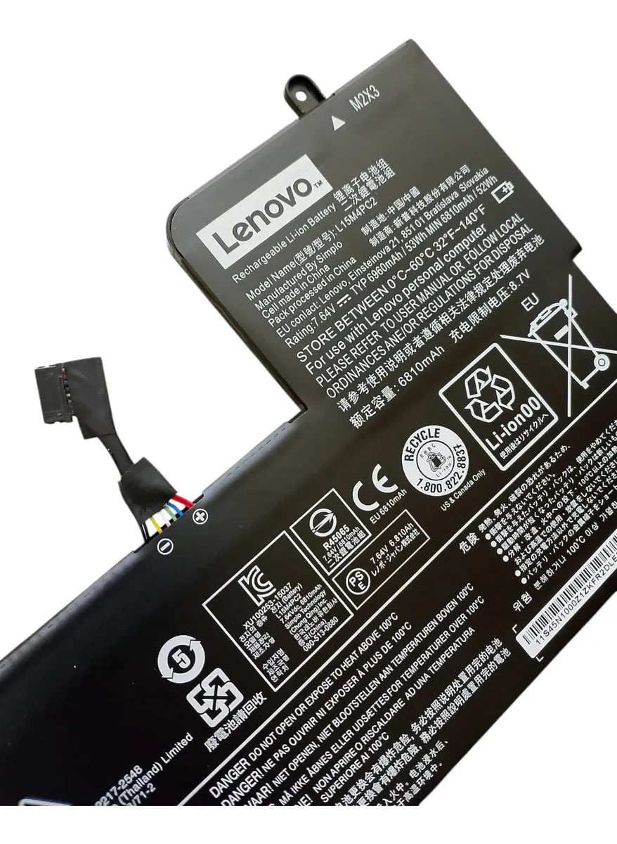 BATERIA ORIGINAL L15M4PC2 LENOVO YOGA 710-14ISK 710-15IKB 5B10K90778&nbsp;