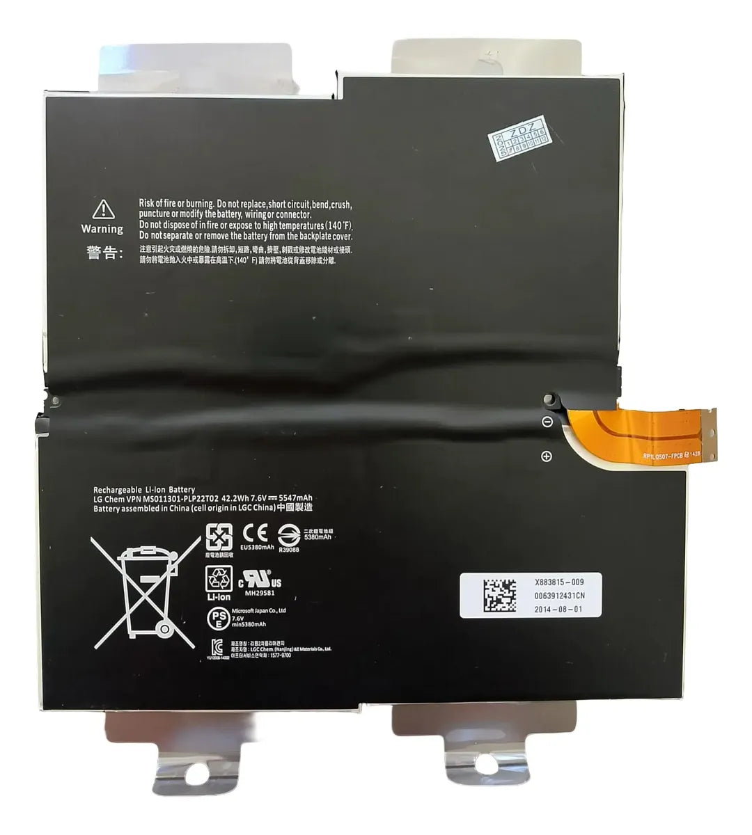 BATERIA ORIGINAL G3HTA005H Microsoft Surface Pro 3 12 Model 1631