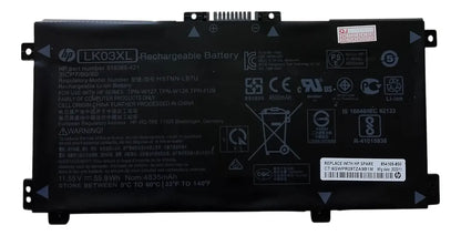 BATERIA ORIGINAL LK03XL HP Envy X360 15-BP 15-BQ 15-CN 916368-541 L09281-855