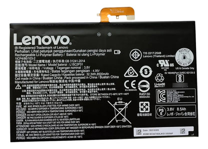 BATERIA ORIGINAL L15C2P31 Lenovo Yoga Book YB1-X90F YB1-X91F YB1-X91L