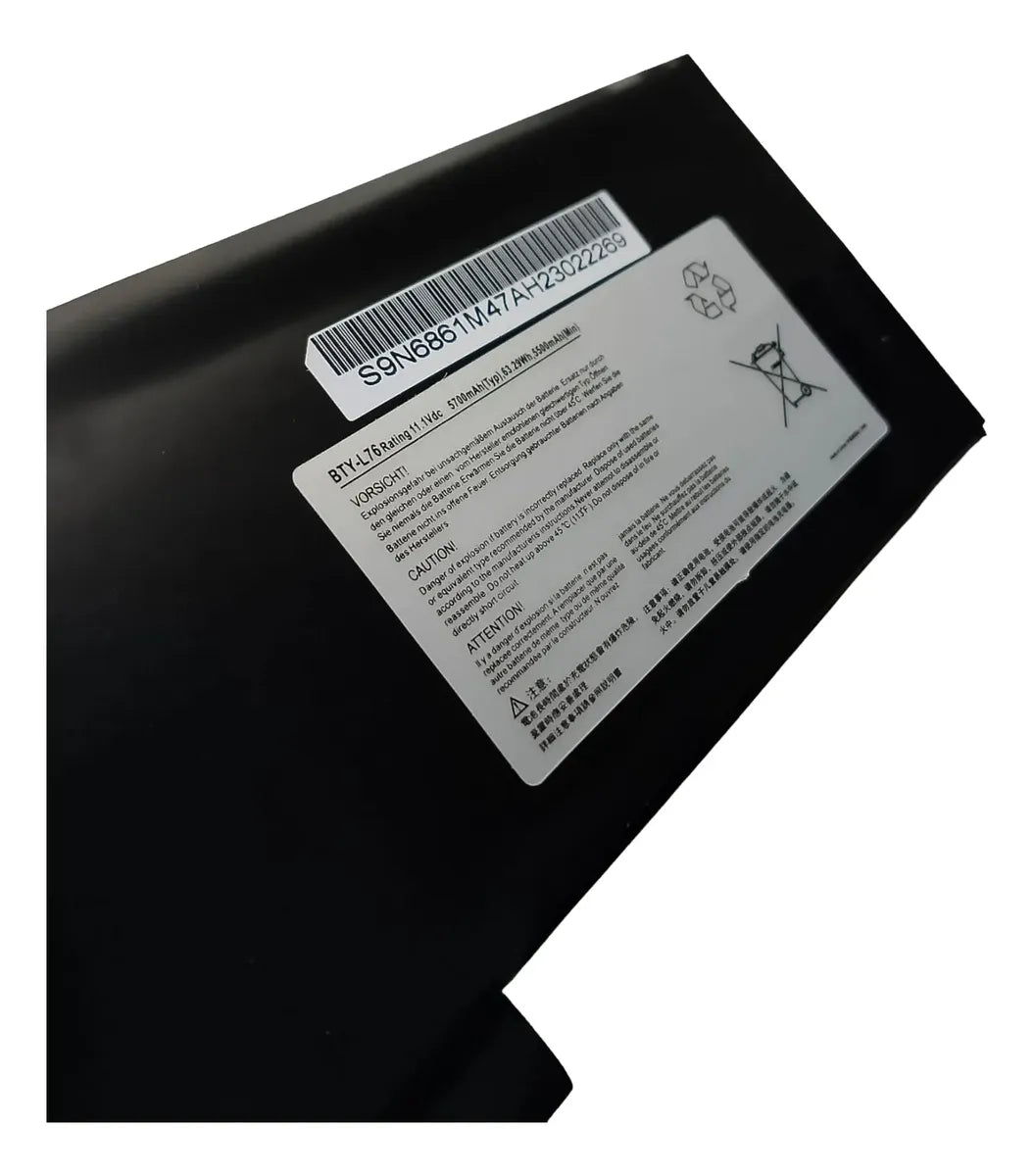 BATERIA ORIGINAL BTY-L76 MSI 2PE-025CN 2QE-083CN GS70 2PE-026CN series