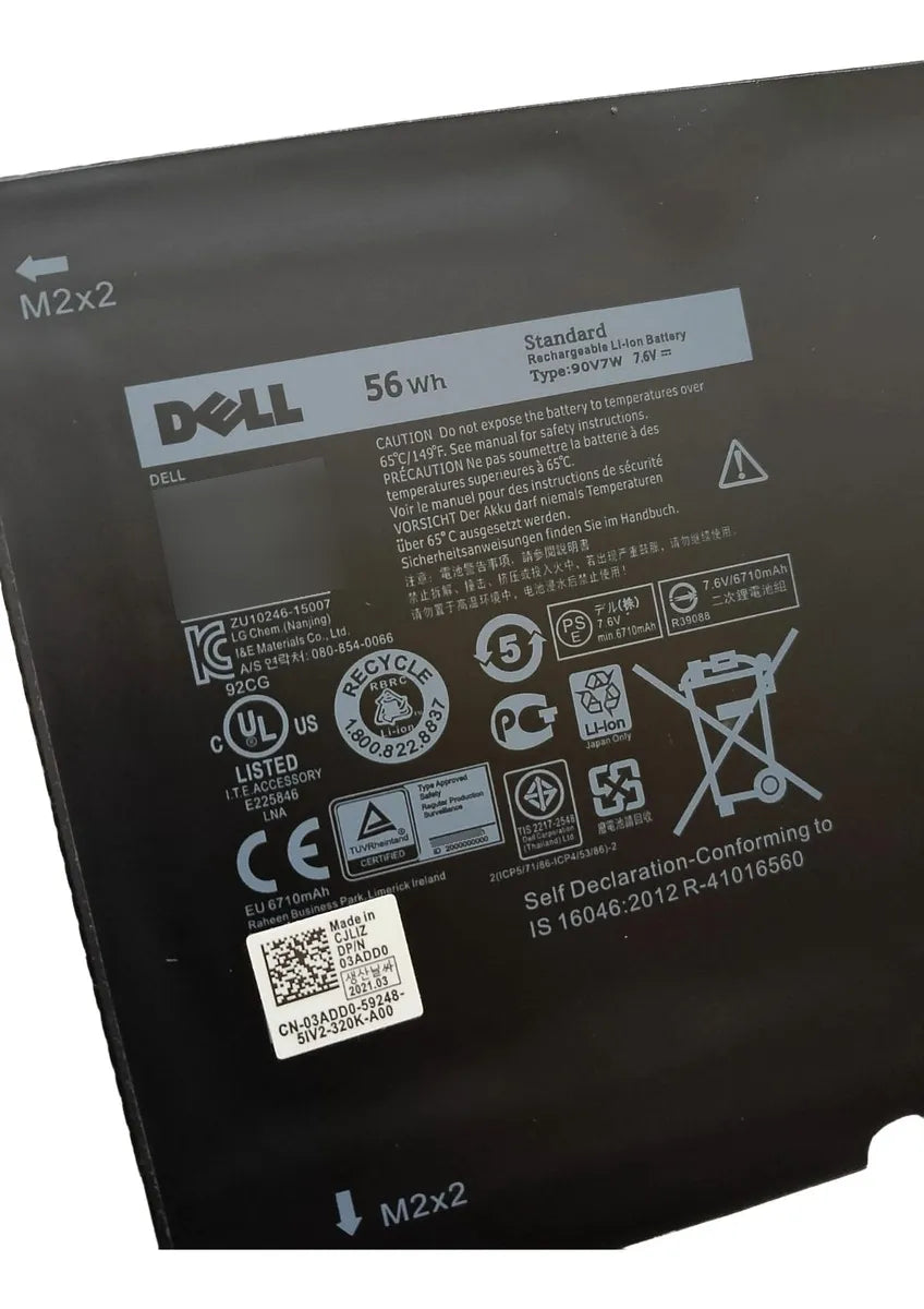 BATERIA ORIGINAL 90V7W DELL XPS 13 9343 9350 13D-9343 JD25G JHXPY 5K9CP