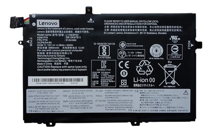 BATERIA ORIGINAL L17M3P53 LENOVO THINKPAD L14 L15 Gen 1 L480 L490