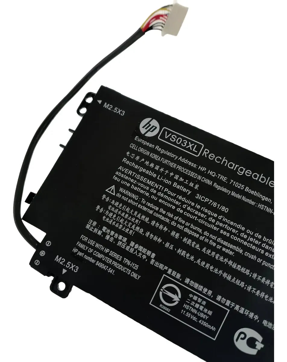BATERIA ORIGINAL VS03XL HP Envy 15-AS000 15T-AS100 HSTNN-UB6Y 849313-850