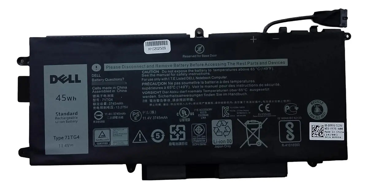 BATERIA ORIGINAL 71TG4 DELL Latitude L3180 E5289 7389 7390 2-in-1