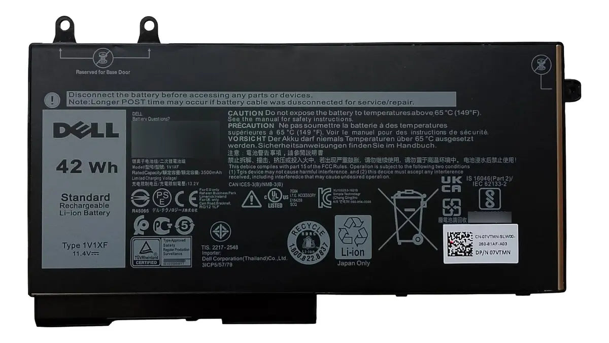 BATERIA ORIGINAL 1V1XF Dell Latitude 5400 5500 5410 5510 Precision 3540&nbsp;