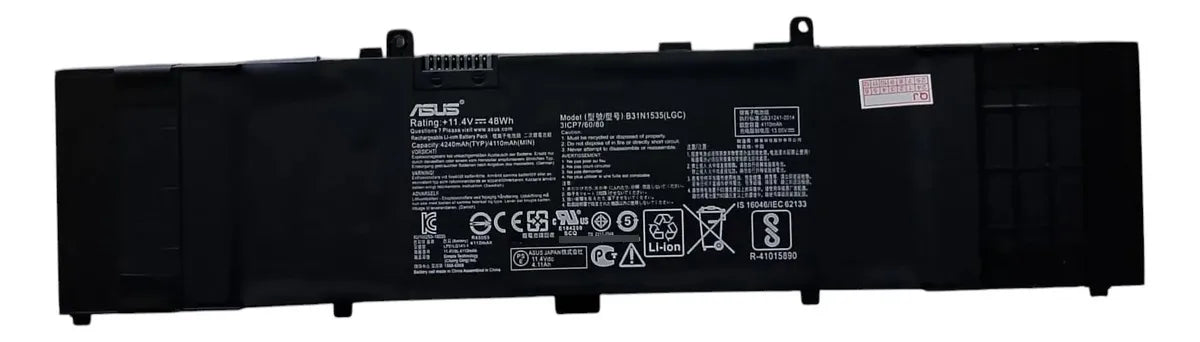 BATERIA ORIGINAL B31N1535 ASUS U4000U U4000UQ U310U UX310U U410U RX310U