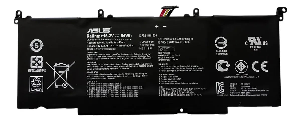BATERIA ORIGINAL B41N1526 Asus ROG STRIX GL502VM GL502VT S5 ZX60V ZX60VM