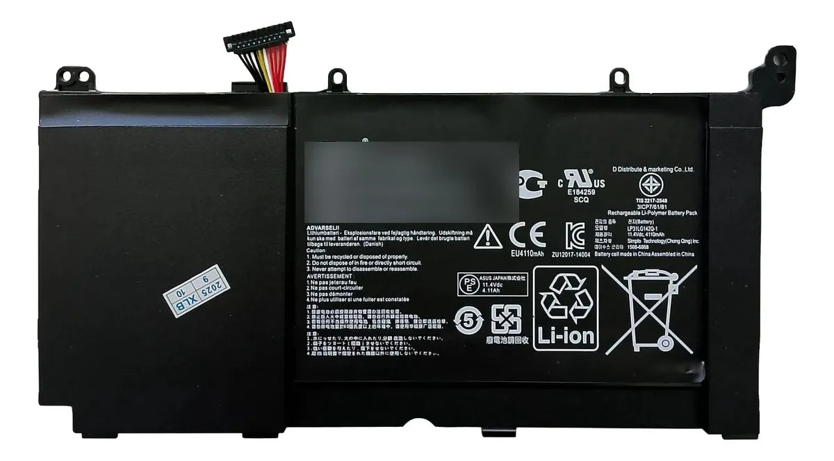 BATERIA ORIGINAL B31N1336 ASUS Vivobook S551 V551 R553L K551LN