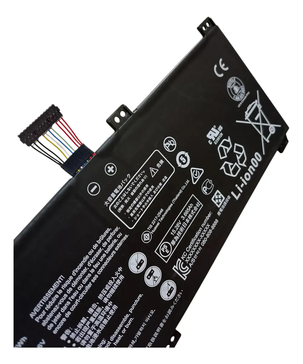 Bateria Original HB6081V1ECW-41 Huawei Magicbook Pro 2020 10 LINEAS
