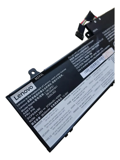 BATERIA ORIGINAL L18C3P51 LENOVO THINKPAD E490S 02DL002 SB10K97641