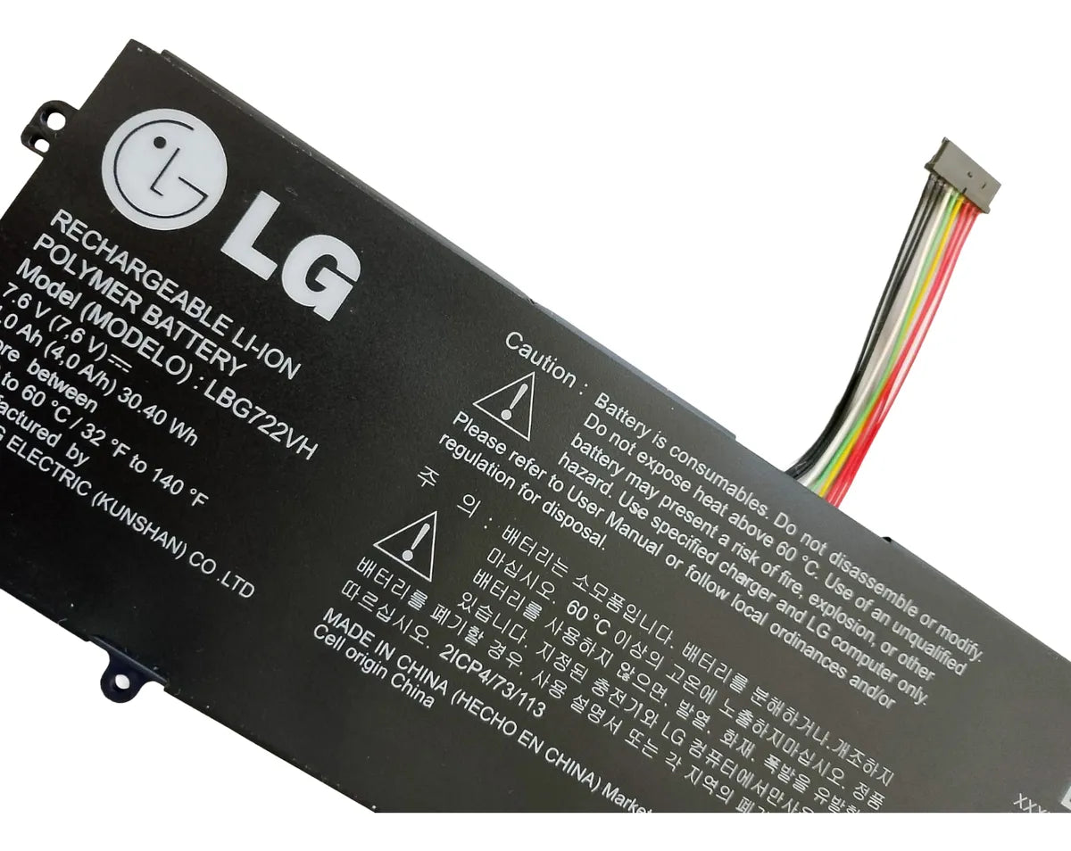 BATERIA ORIGINAL LBG722VH LG Gram 15Z950 13Z940 13ZD940-GX58K 14Z950 15Z960