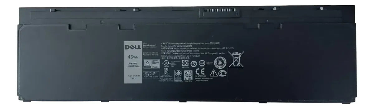 BATERIA ORIGINAL WD52H Dell Latitude 12 7000 E7240 E7250 Series VFV59