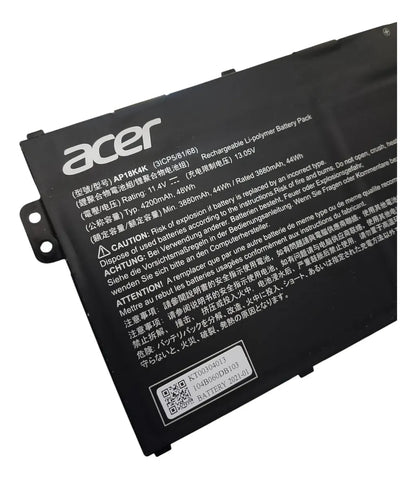 BATERIA ORIGINAL AP18K4K ACER CHROMEBOOK SPIN 311 C721-45UR, C721-434R R721T&nbsp;