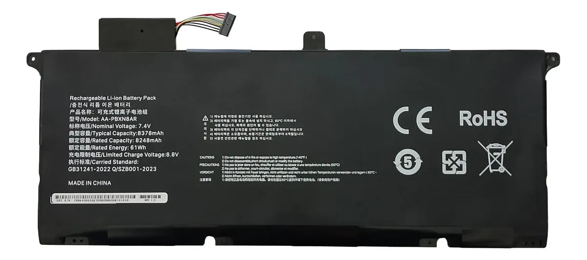 BATERIA OEM AA-PBXN8AR Samsung 900X4C 900X4D NP900X4C NP900X4B NP900X4D