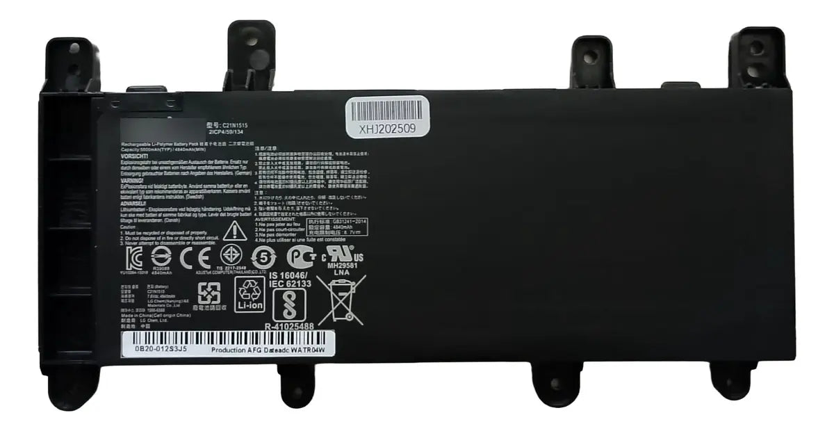 BATERIA ORIGINAL C21N1515 Asus X756 X756U X756UJ X756UA X756UX X756UB X756UQ X756UQX