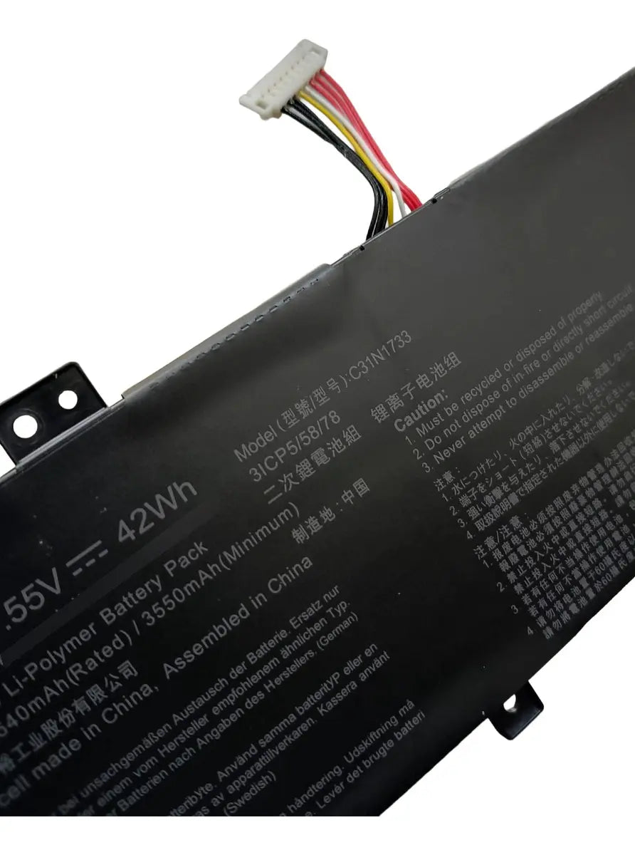 BATERIA ORIGINAL C31N1733 ASUS VivoBook Flip 14 TP412U TP412UA TP412FA TP412UA-IH31T