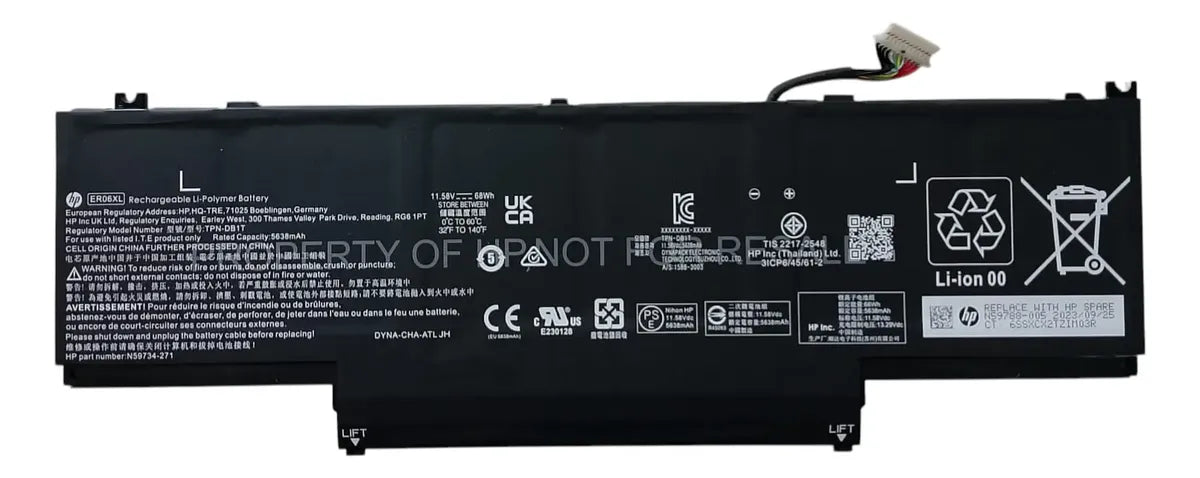 BATERIA ORIGINAL ER06XL HP EliteBook x360 1040 G11