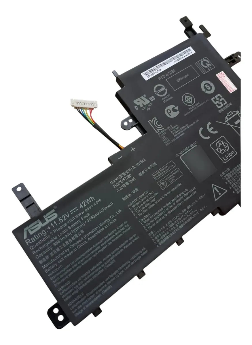 Batería Original B31N1842 ASUS VIVOBOOK S15 S531FL S531FA K531FA S531FA-BQ028T&nbsp;